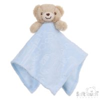 BC305-B: Blue Bear Embossed Comforter